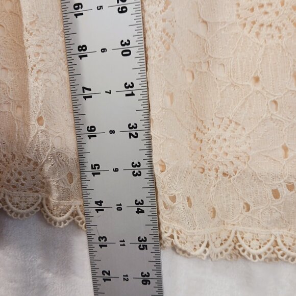 Altar'd State, Dress, Ivory Floral Lace A-line , Sleeveless, Small, Country, Fem - Picture 10 of 14